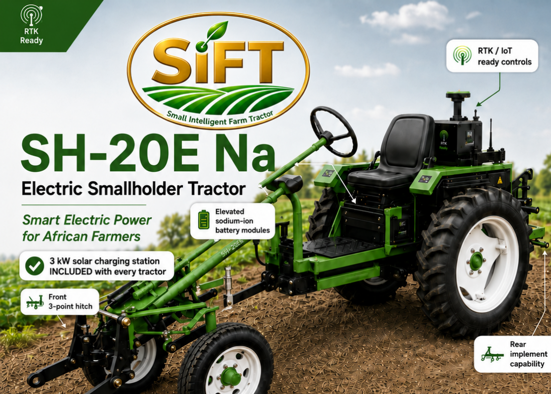 SH-20E Na electric tractor
