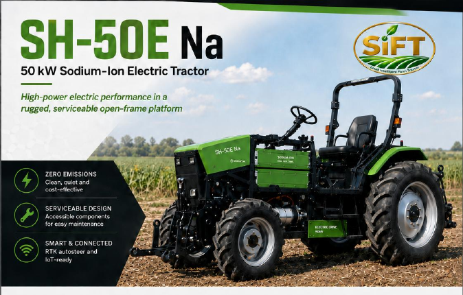 SH-50E Na electric tractor